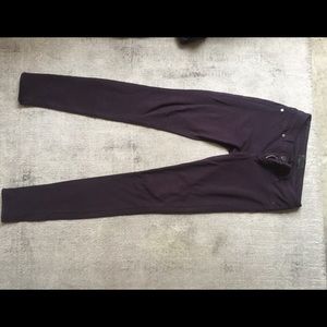 Dark purple jeggings